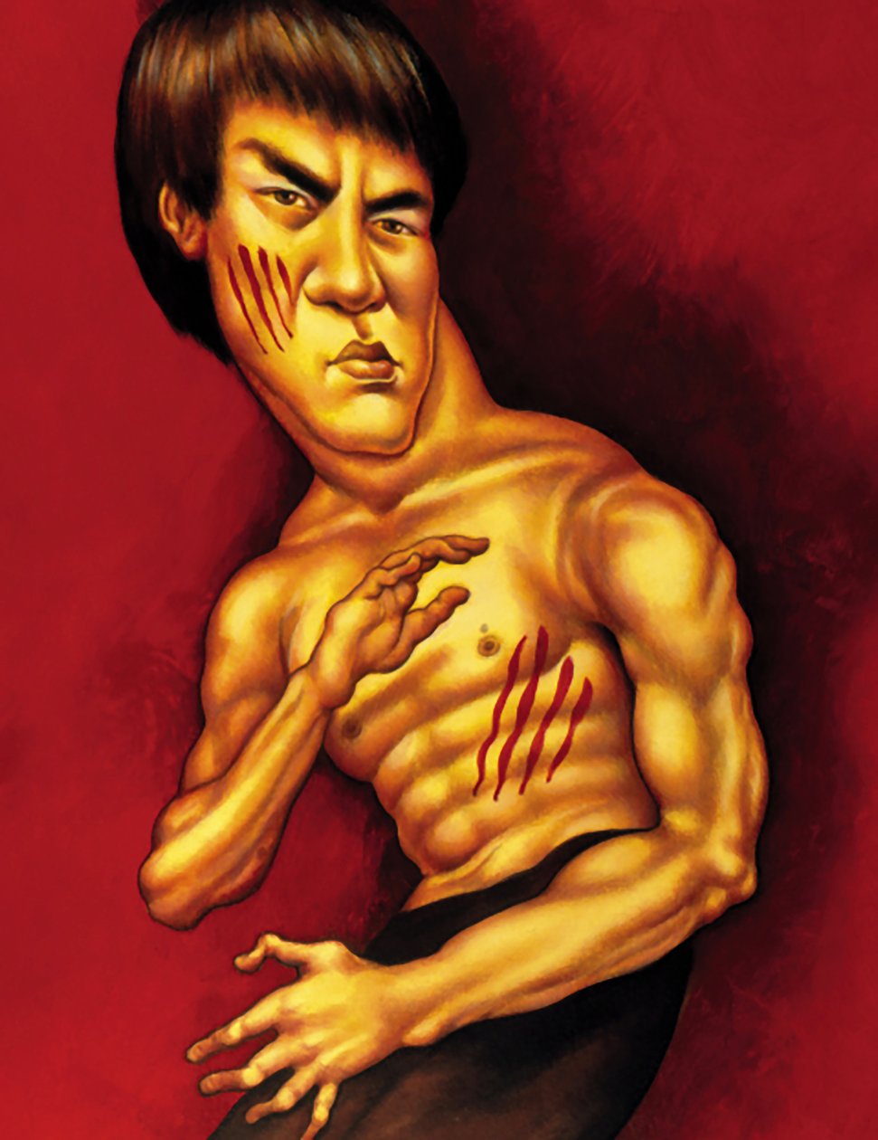 Bruce Lee autorstwa Anita Kunz