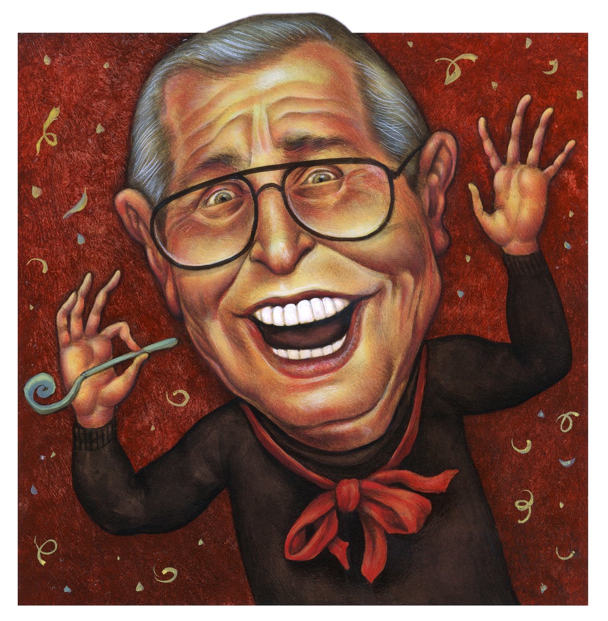 Milton Berle autorstwa Anita Kunz