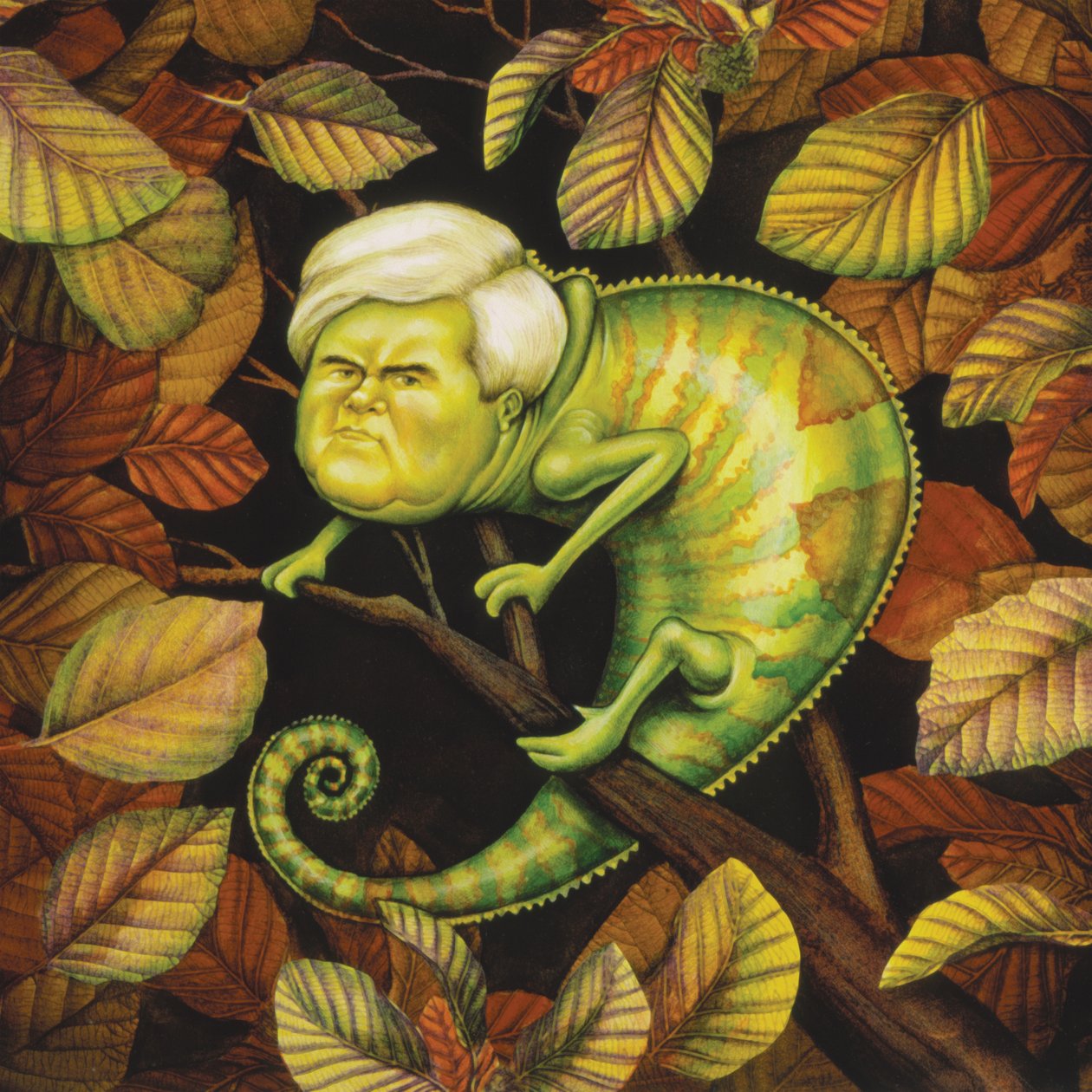 Newt autorstwa Anita Kunz