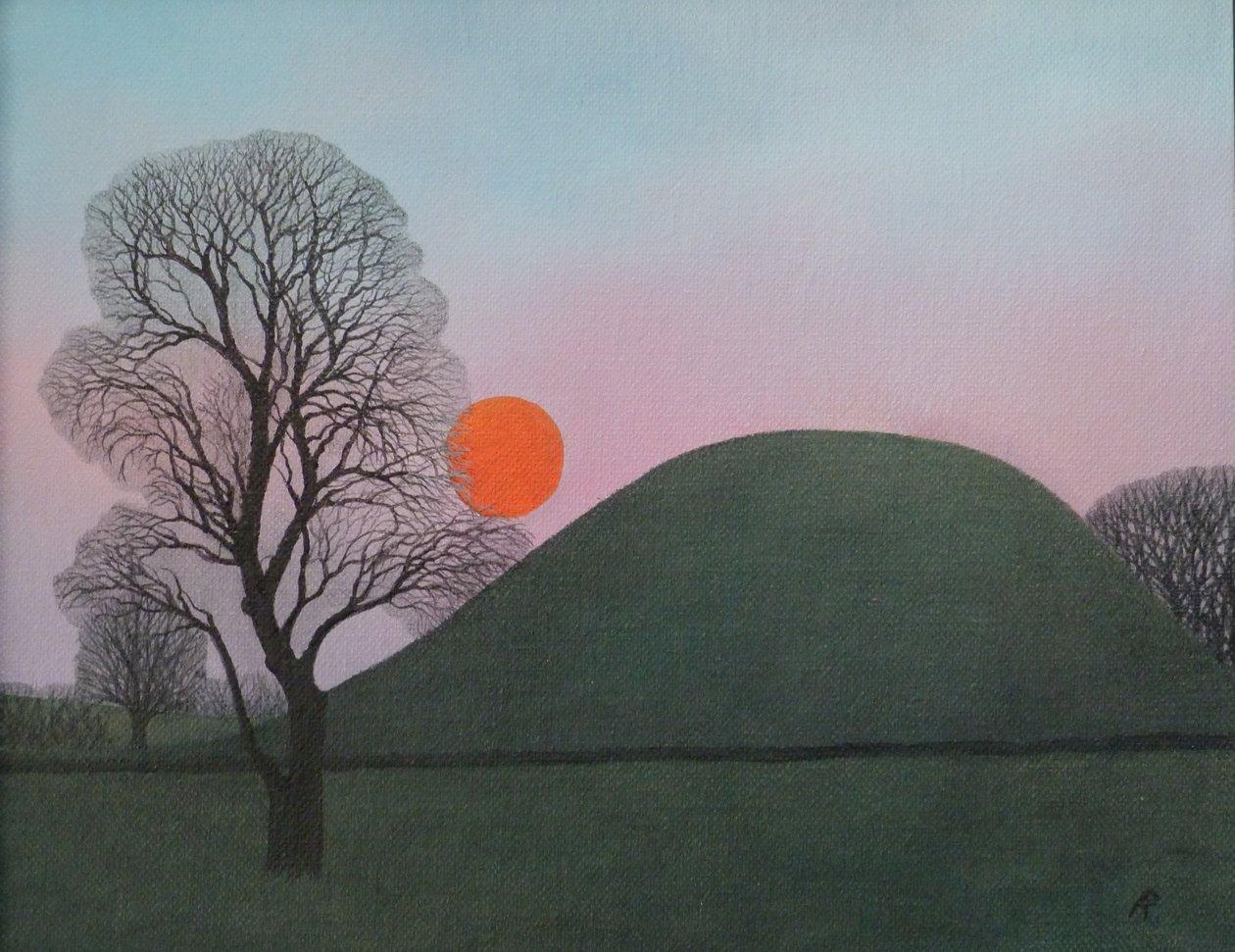 Wieczorny spacer w Brinklow, 2006 autorstwa Anna Phillips