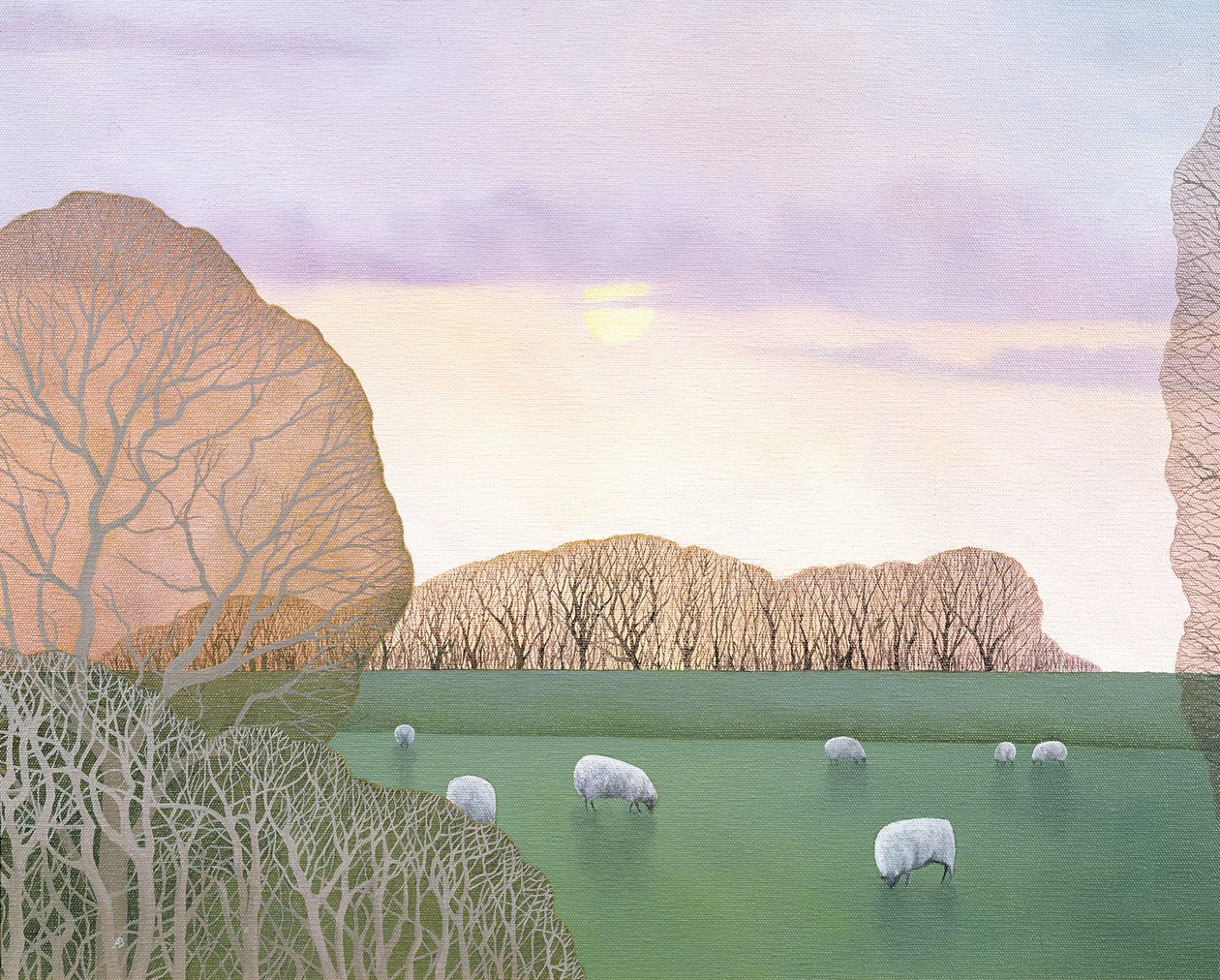 Grudniowy zmierzch, 2008 autorstwa Anna Phillips