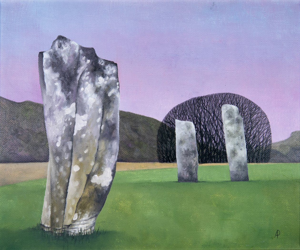 Kamienie Kilmartin 1, 2018 autorstwa Anna Phillips