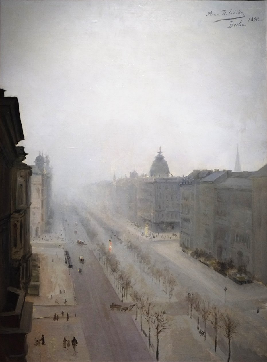 Unter den Linden w Berlinie autorstwa Anna Bilińska Bohdanowicz