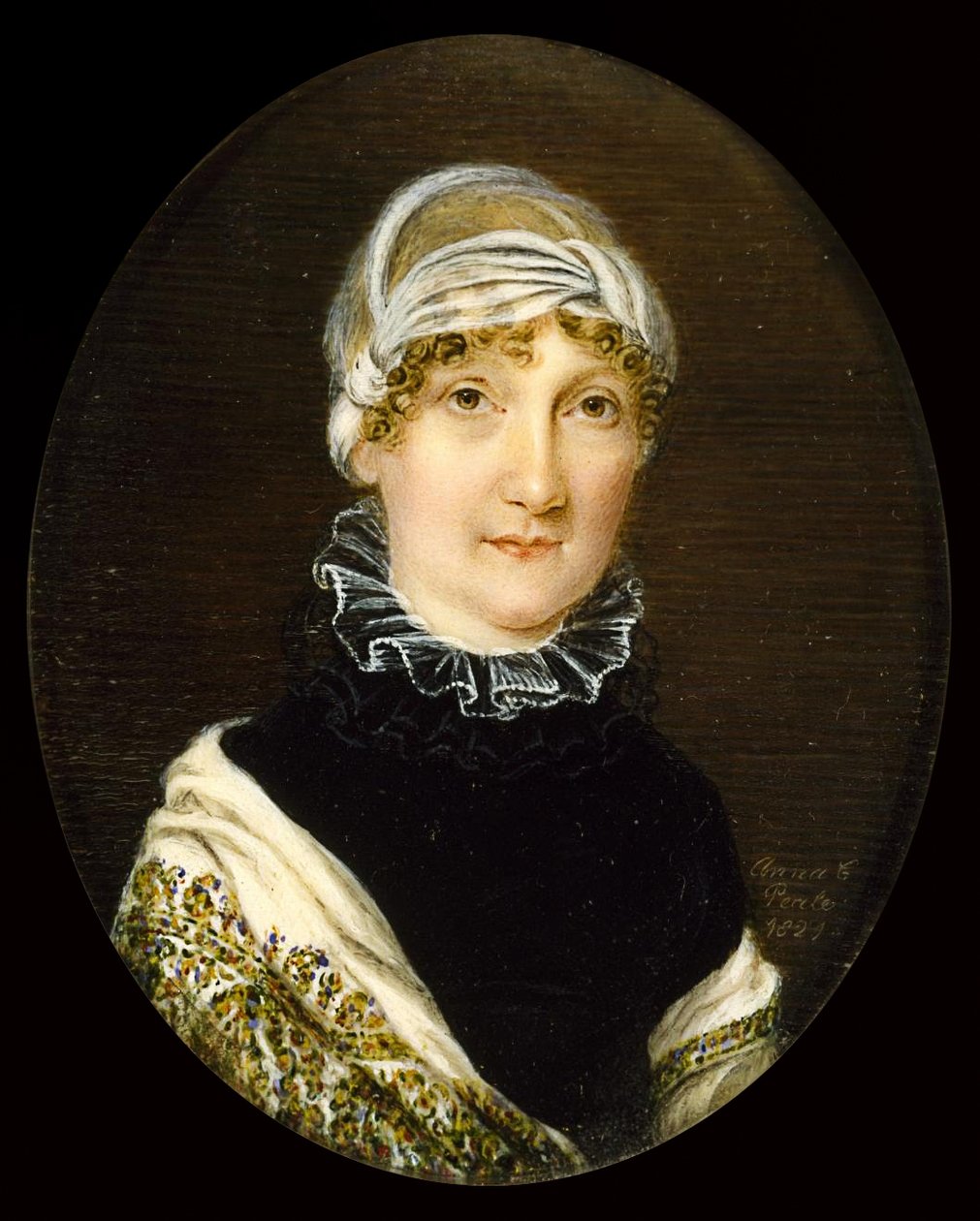 Portret pani Jonathan Bates autorstwa Anna Claypoole Peale