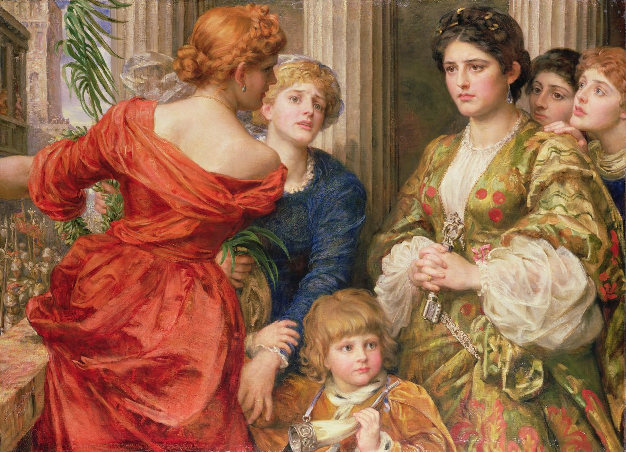 Wojna, 1883 r. autorstwa Anna Lea Merritt