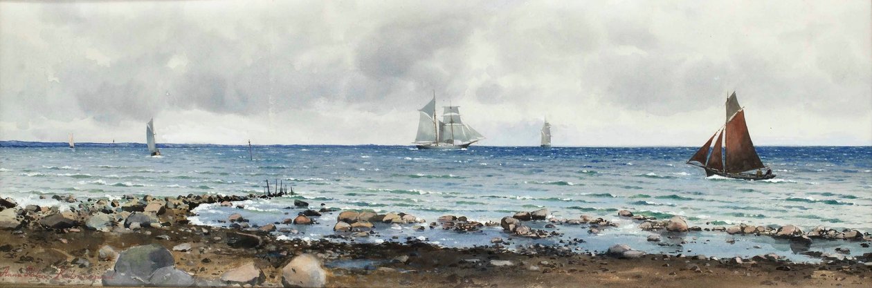 Kalmarsund autorstwa Anna Palm de Rosa