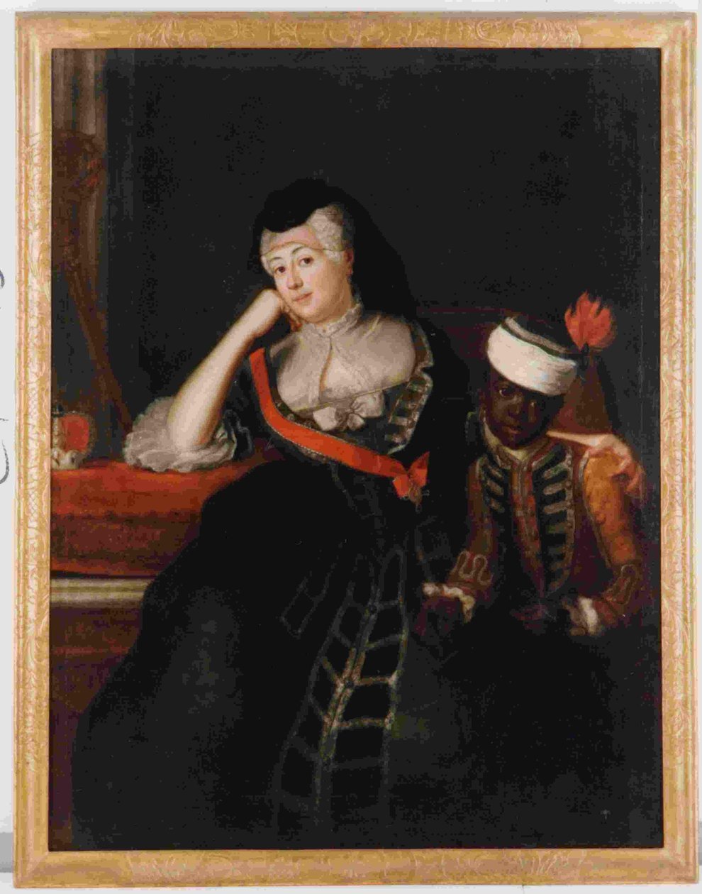 Portret Johanny Charlotte z Anhalt-Dessau (1682-1750) autorstwa Anna Rosina de Gasc