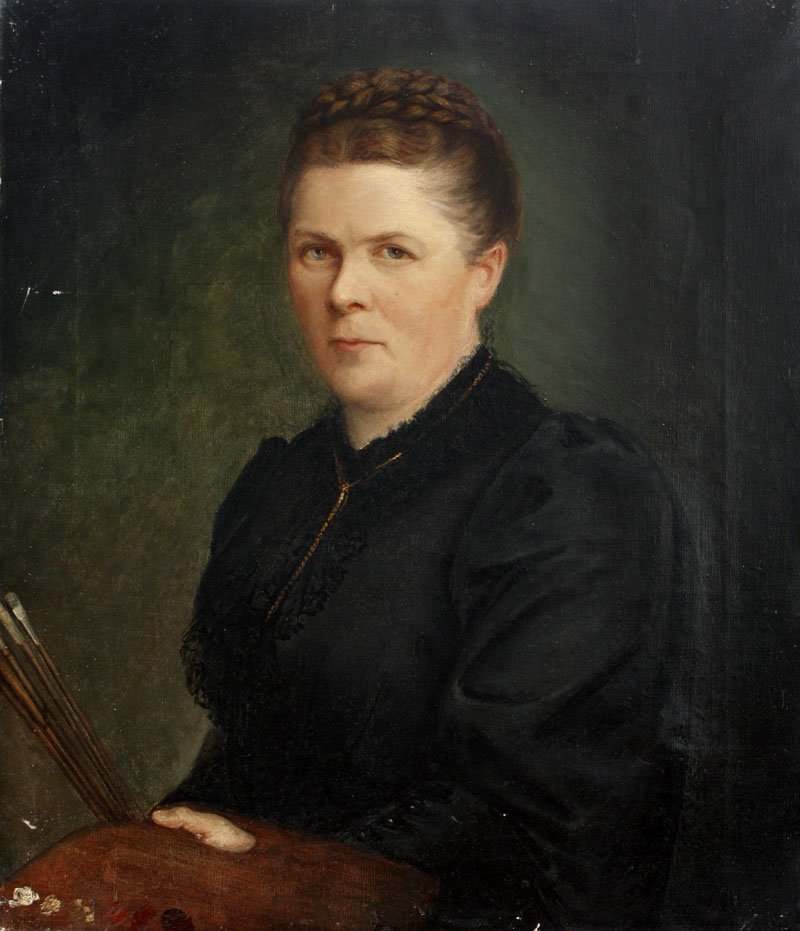 Autoportret autorstwa Anna Stainer Knittel