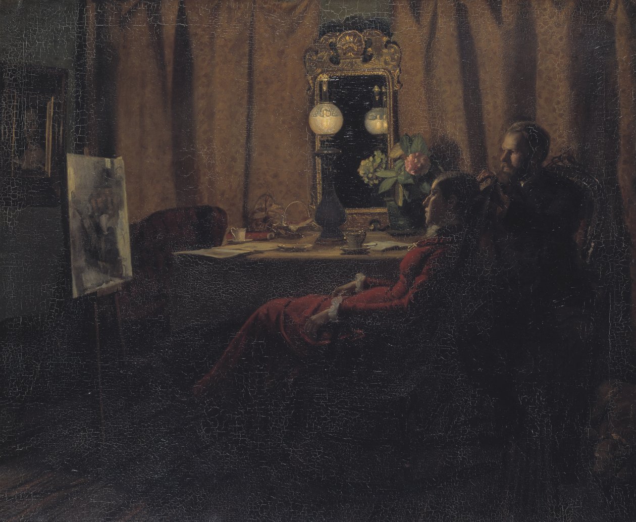 Ocena dnia pracy autorstwa Anna Ancher