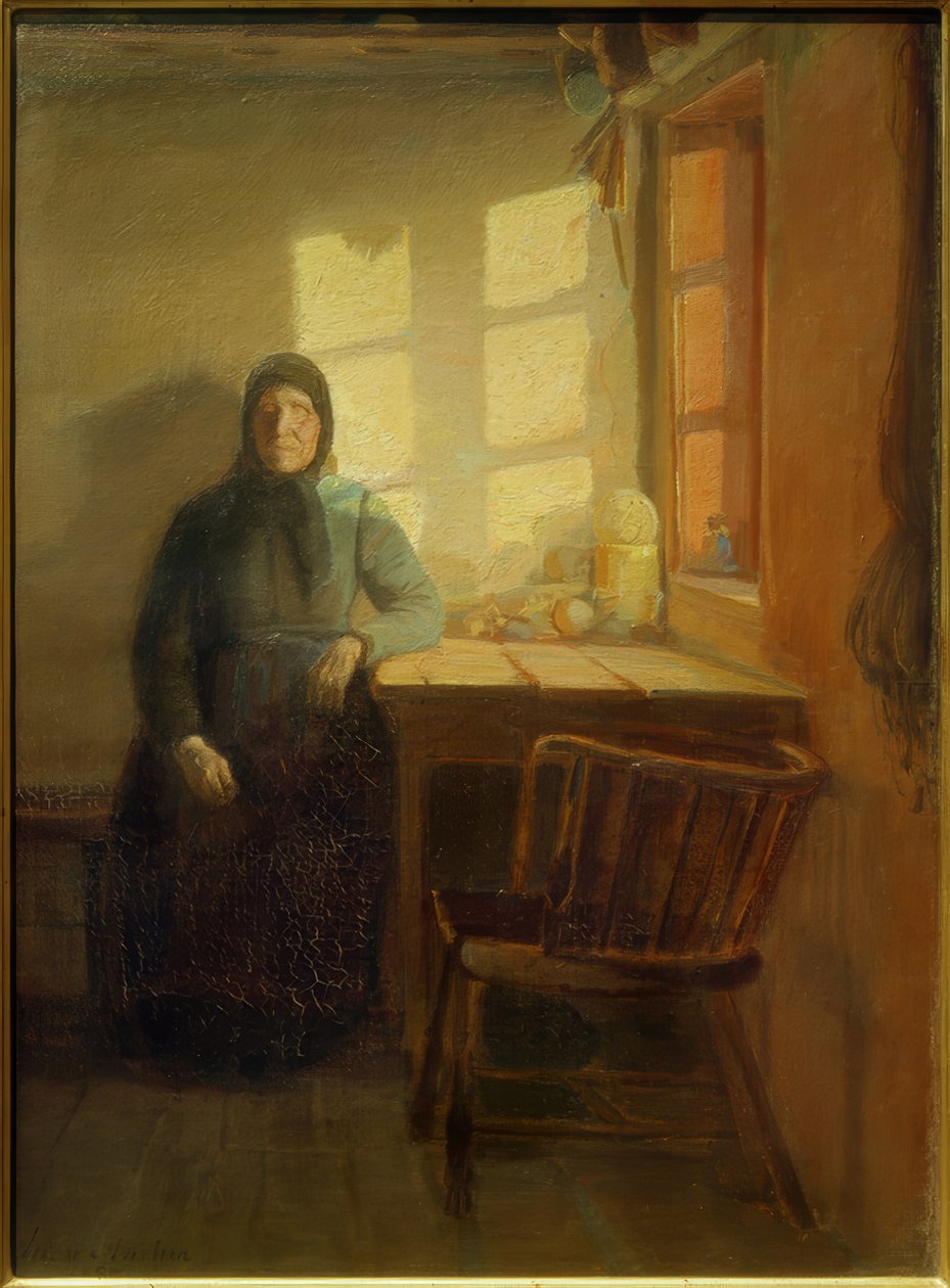 Ślepy w słońcu autorstwa Anna Ancher