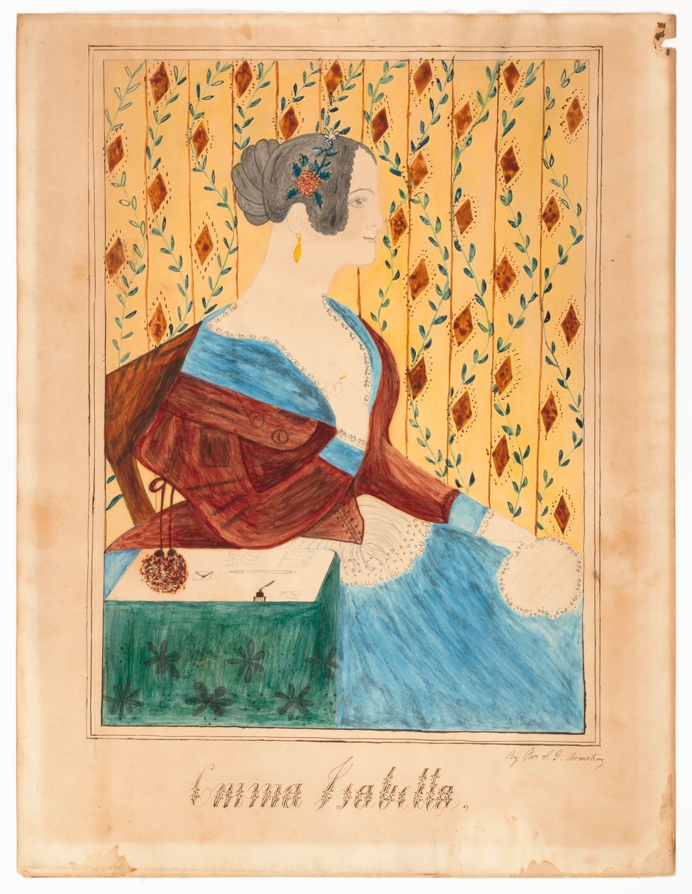 Emma Isabella, autor: Anna Armstrong, SAAM-1986.65.160 1 autorstwa Anna Armstrong