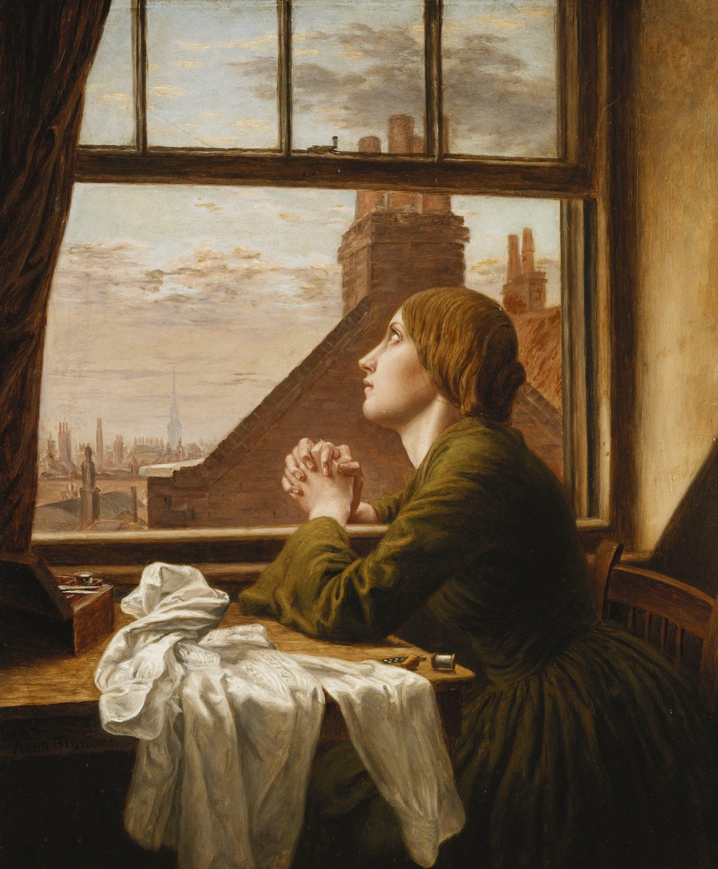 Pieśń o koszuli, 1854 autorstwa Anna E. Blunden