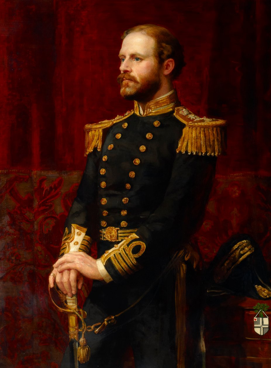 Kontradmirał Sir Lambton Loraine autorstwa Anna Lea Merritt