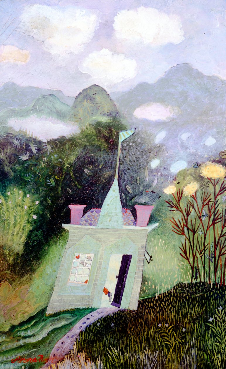 Got Yer, 2003 (akryl) autorstwa Anna Pugh