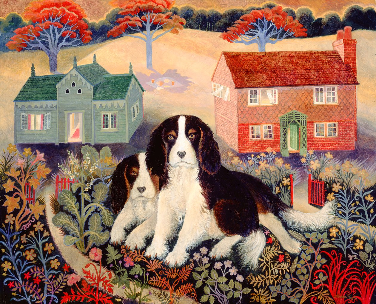 Późny piknik autorstwa Anna Pugh