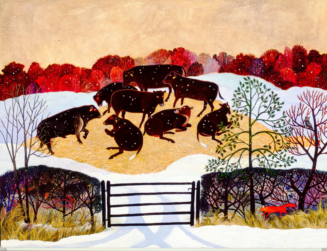 More to Come, 2004 (akryl) autorstwa Anna Pugh