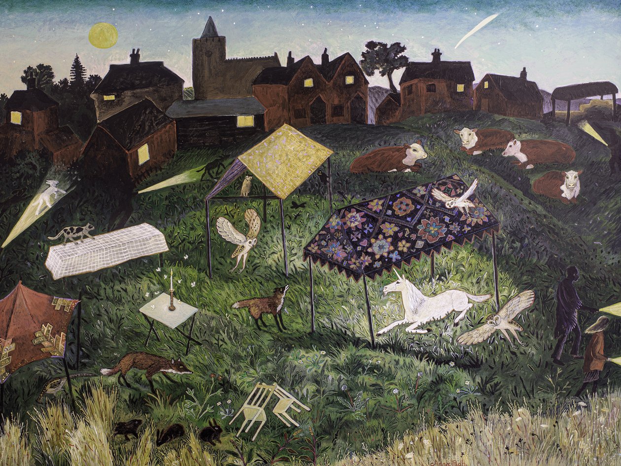 Take Over, 2016 (akryl) autorstwa Anna Pugh