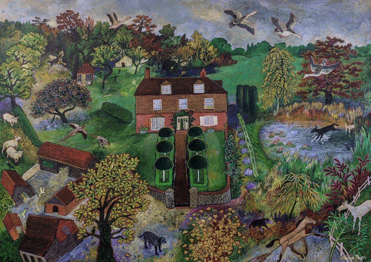 Więzy, które łączą, 2021 (obraz) autorstwa Anna Pugh