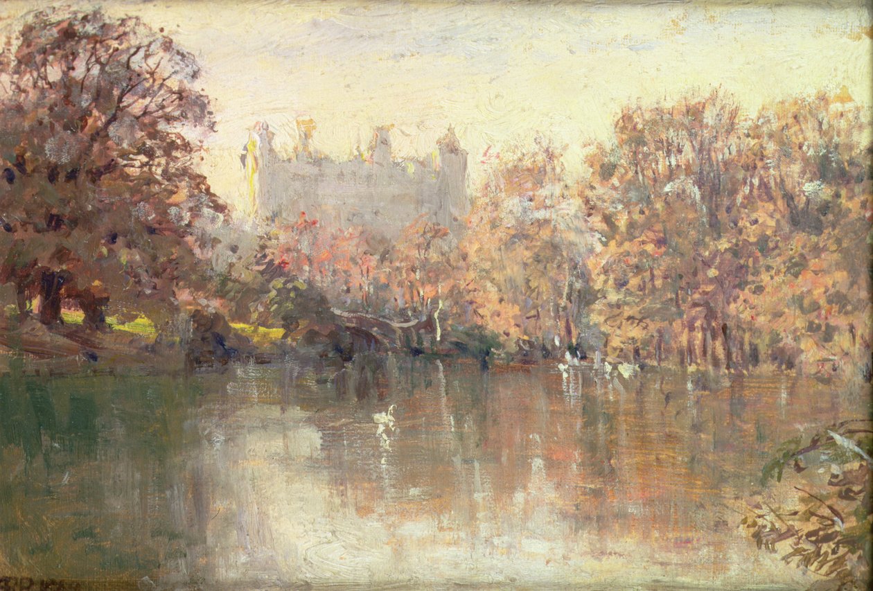 Jezioro Central Parku autorstwa Anna Richards Brewster