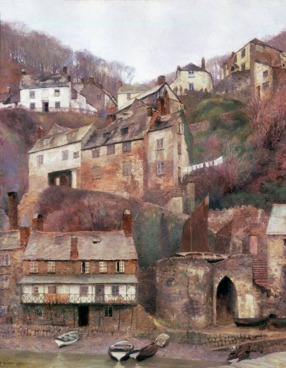 Clovelly autorstwa Anna Richards Brewster