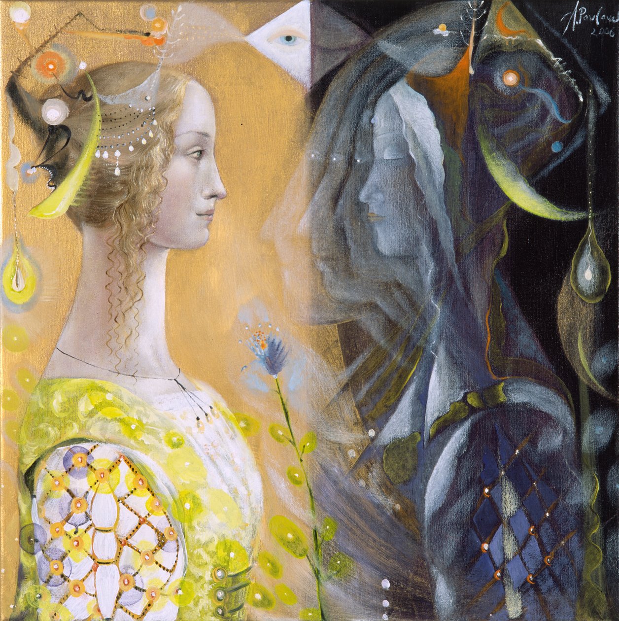 Scorpio, 2006 (olej na belgijskim płótnie) autorstwa Annael Anelia Pavlova