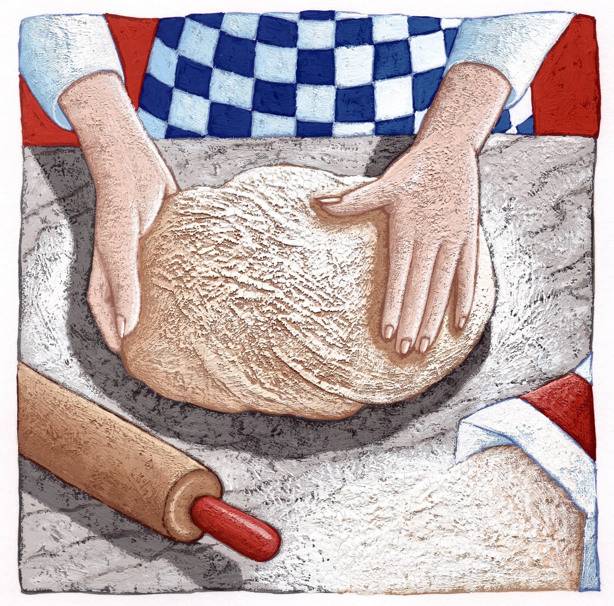 Przygotowanie ciasta autorstwa Annalisa Morrocco