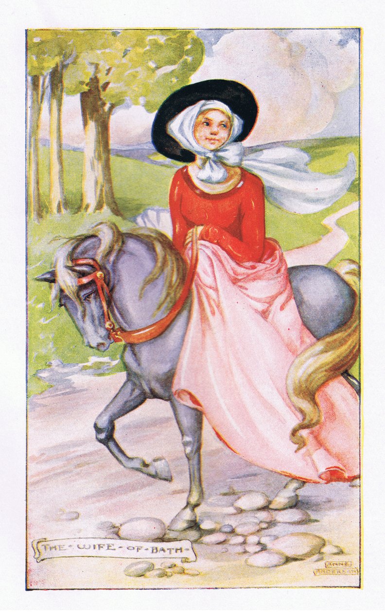 Żywa dama z Bath autorstwa Anne Anderson