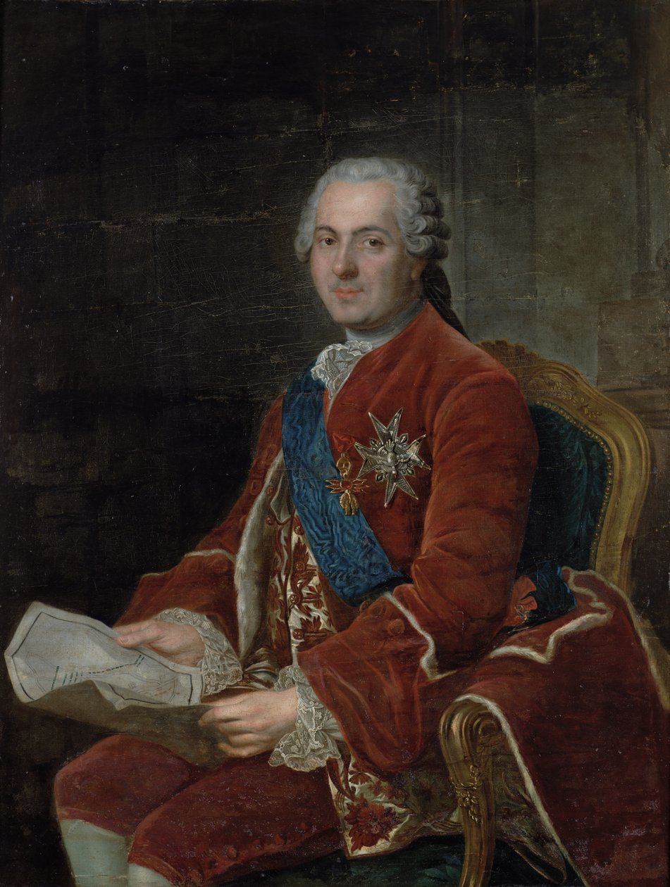 Portret Ludwika, Delfina z Francji autorstwa Anne Baptiste Nivelon