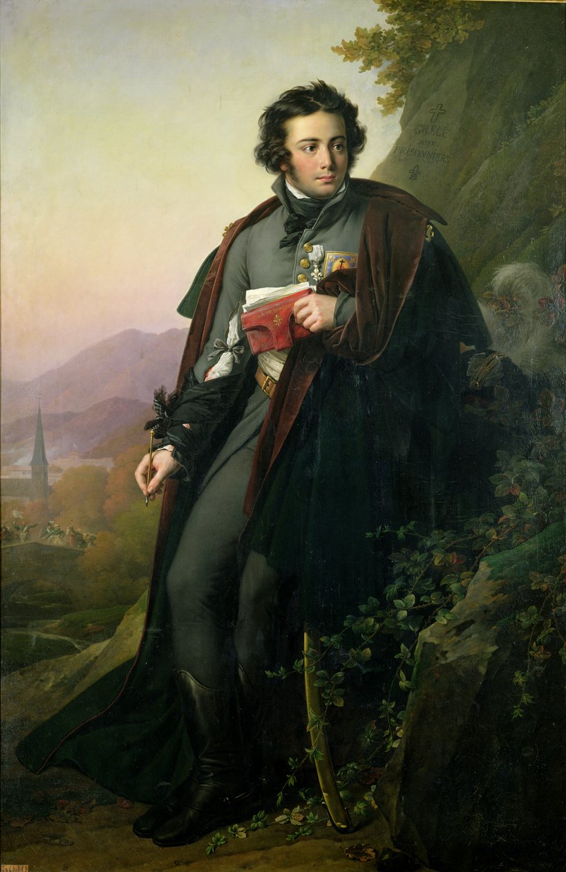 Charles-Artus de Bonchamps (1760-93) 1824 autorstwa Anne Louis Girodet de Roucy Trioson