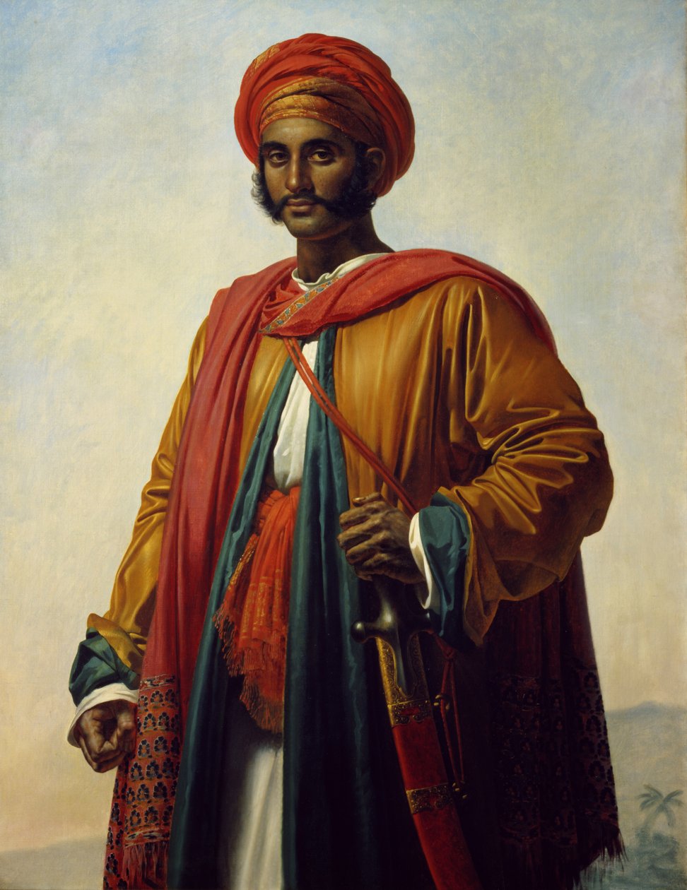 Portret Indianina autorstwa Anne Louis Girodet de Roucy Trioson