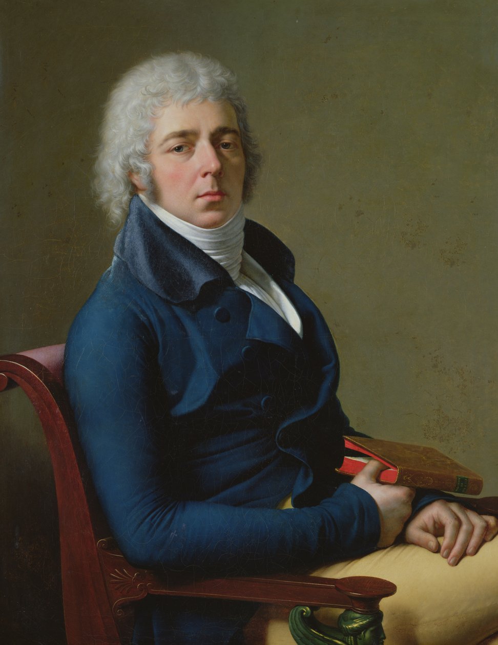 Portret obywatela Bourgeona (ur. 1757) 1800 autorstwa Anne Louis Girodet de Roucy Trioson