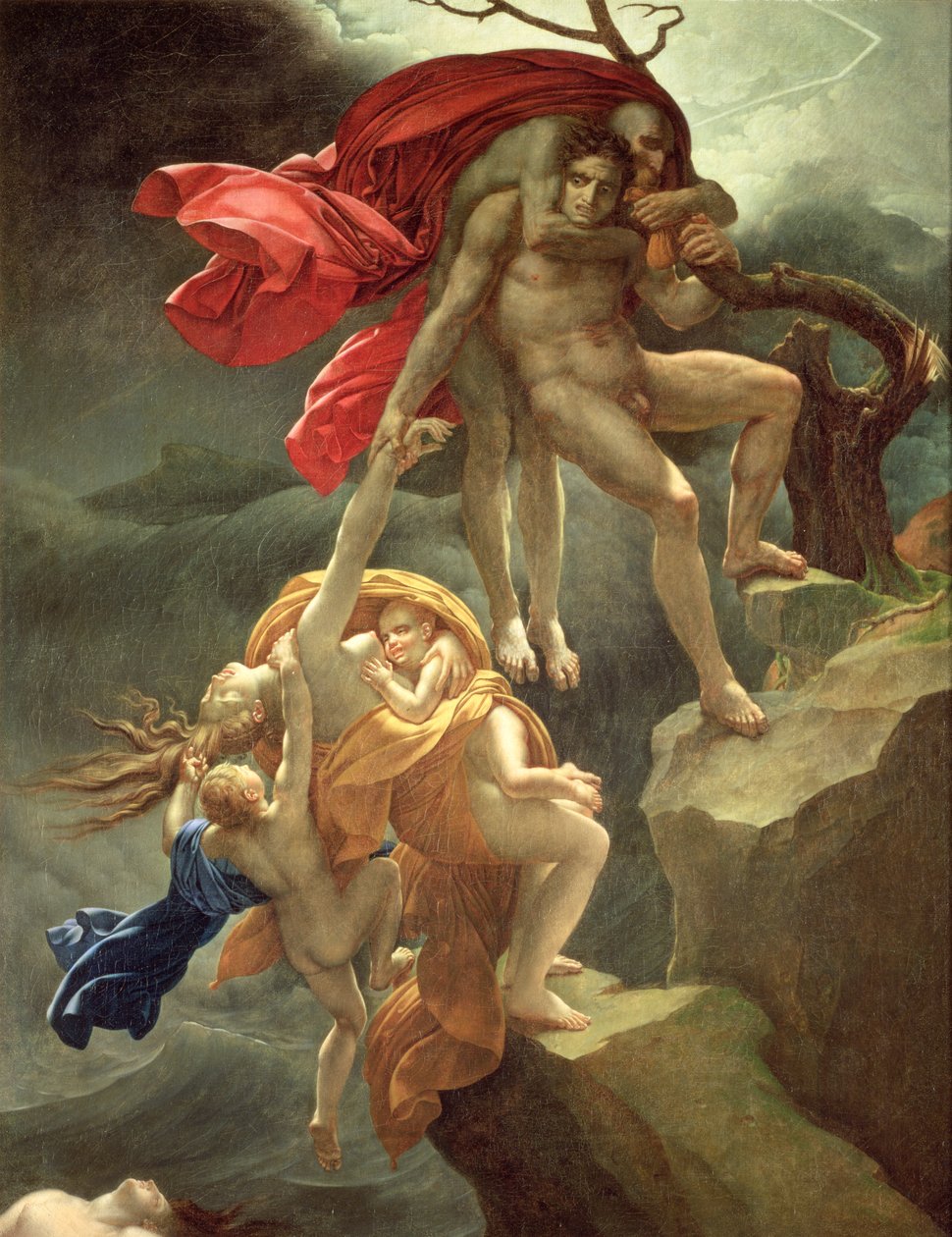 Potop, ok. 1806 autorstwa Anne Louis Girodet de Roucy Trioson