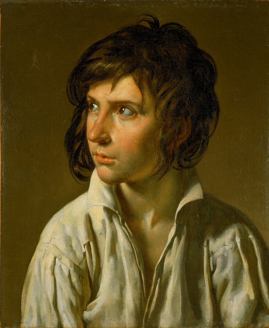 Portret młodzieńca autorstwa Anne Louis Girodet de Roussy Trioson