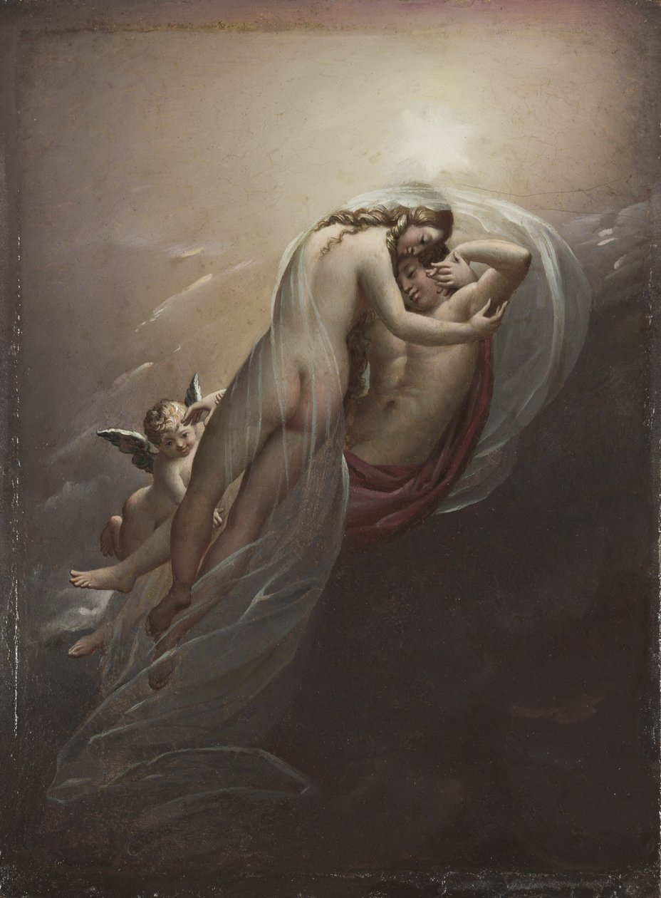 Zorza polarna i Cefalus autorstwa Anne-Louis Girodet de Roucy-Trioson