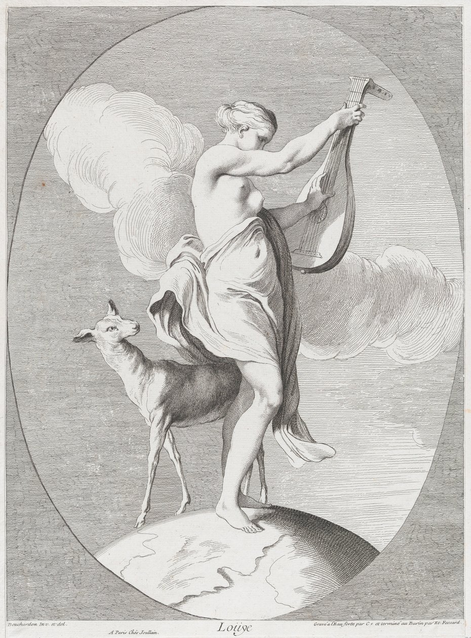 Przesłuchanie, 1730-65. Twórcy: Caylus, Anne-Claude-Philippe de, Etienne Fessard. autorstwa Anne Claude Philippe de Caylus, Etienne Fessard