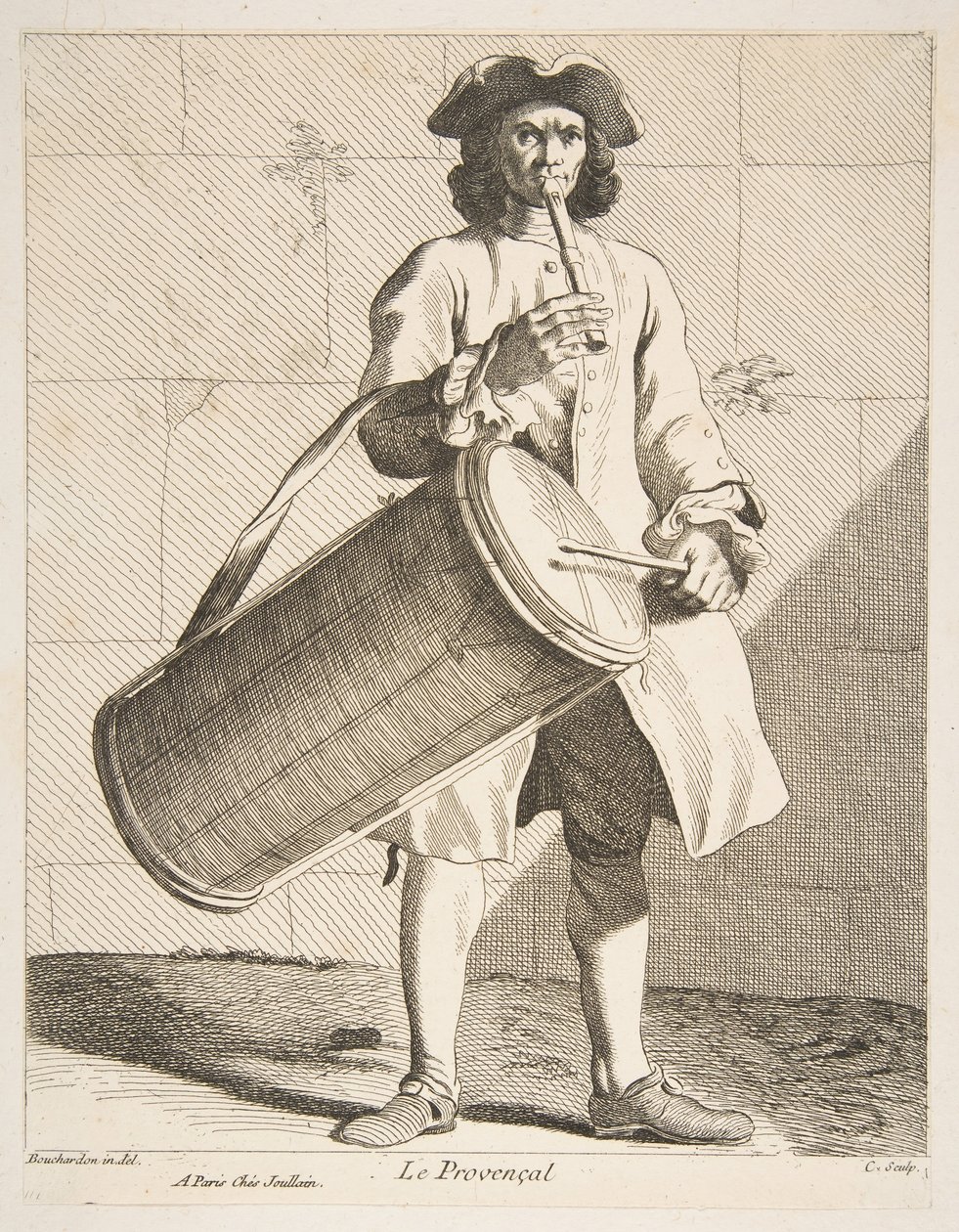Człowiek z Prowansji, 1737. autorstwa Anne Claude Philippe de Caylus