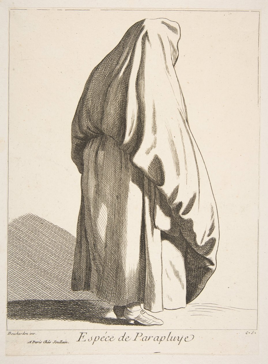 Rodzaj parasola, 1746. autorstwa Anne Claude Philippe de Caylus