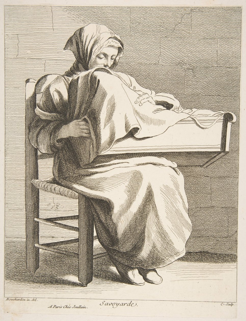 Kobieta z Sabaudii, 1737. autorstwa Anne Claude Philippe de Caylus