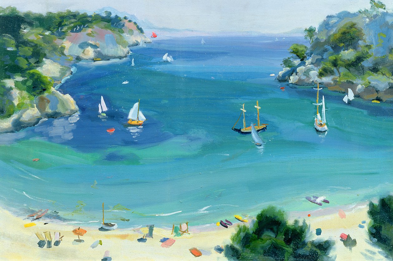 Cala Galdana, Minorka, 1979 autorstwa Anne Durham