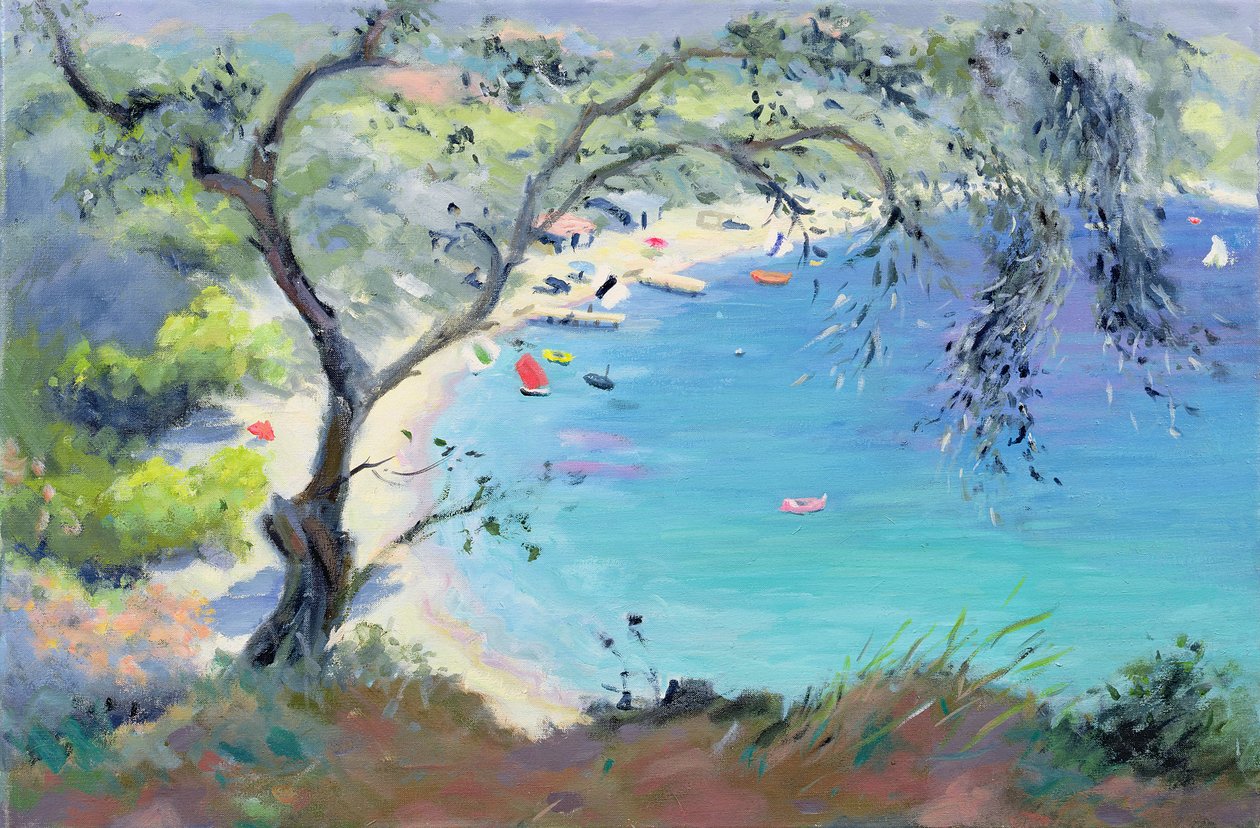 Zatoka Lichnos, Epir, Grecja, 1995 autorstwa Anne Durham