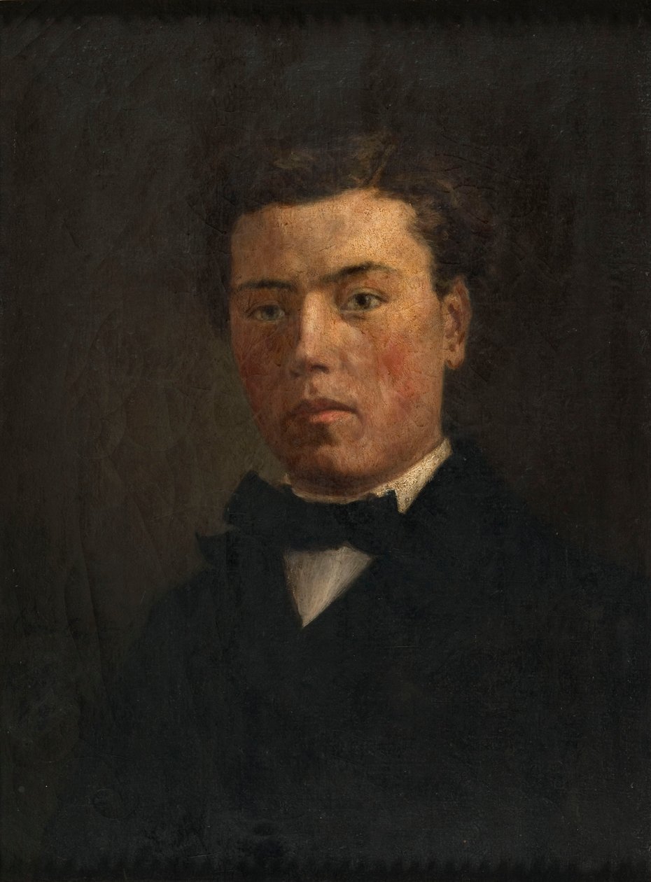 Portret Jean-Baptiste Camille Corota 1796-1875, 1828. autorstwa Anne François Arnaud