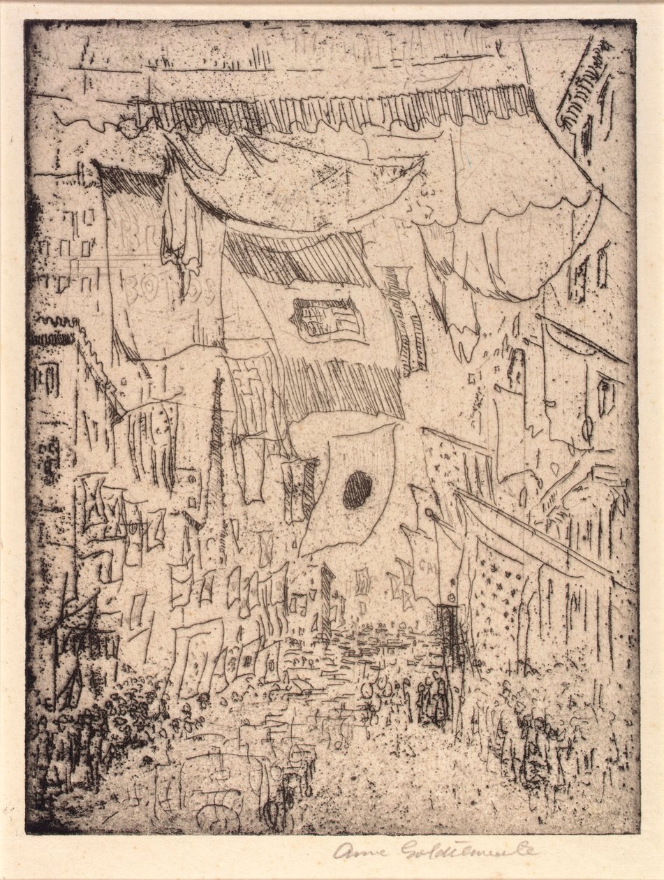 Aleja Aliantów (5th Avenue) autorstwa Anne Goldthwaite