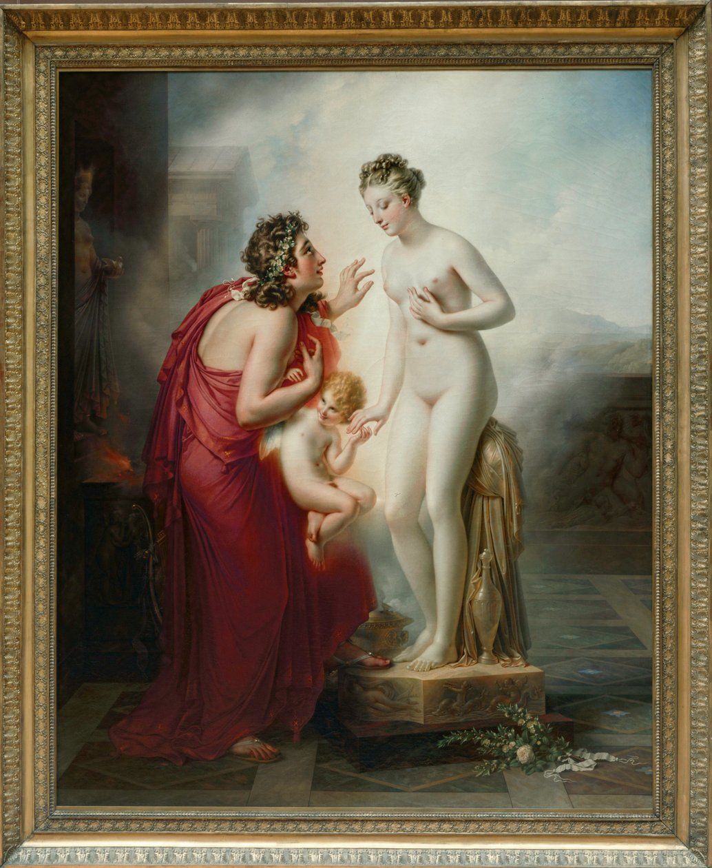 Pigmalion i Galatee ... autorstwa Anne Louis Girodet de Roucy-Trioson