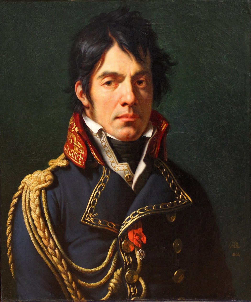 Portret Dominique Jean Larrey 1766-1842, 1804 autorstwa Anne Louis Girodet de Roucy Trioson