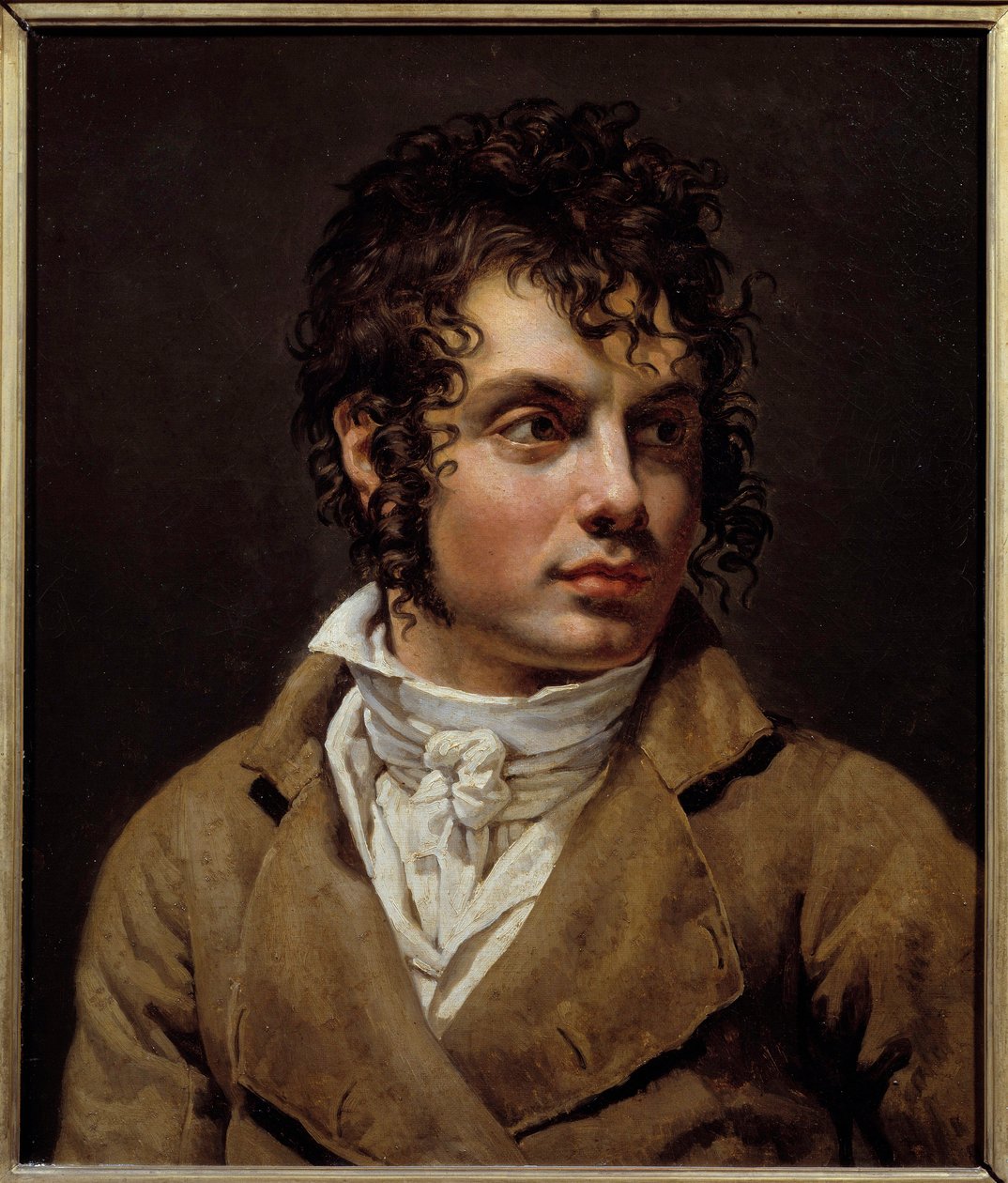 Portret mężczyzny Obraz Anne Louis Girodet de Roucy-Trioson (Anne-Louis Girodet de Roucy Trioson autorstwa Anne Louis Girodet de Roucy Trioson