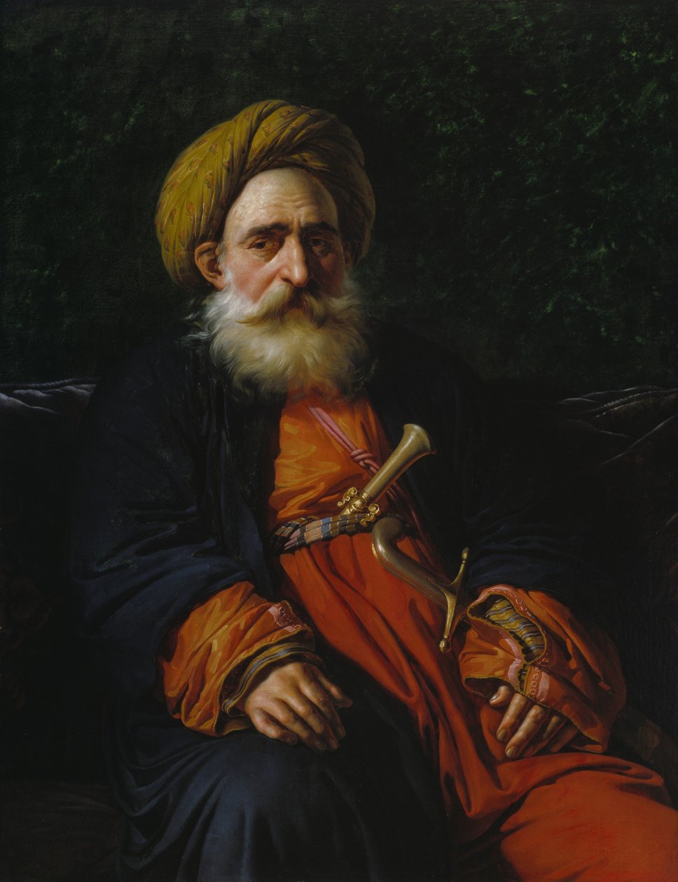 Portret Katchef Dahouth, Christian Mameluke, 1804 autorstwa Anne Louis Girodet de Roucy Trioson