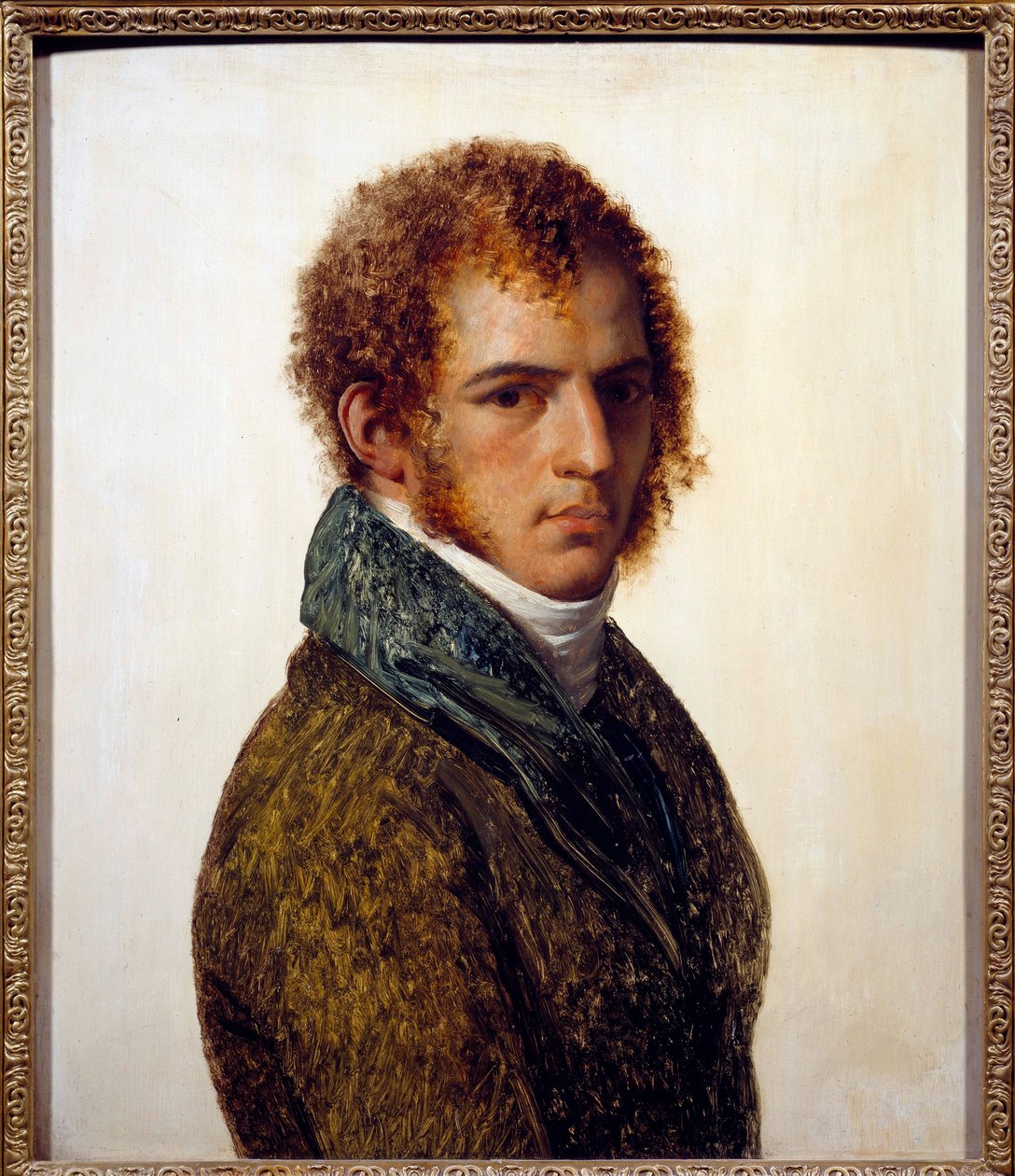 Portret malarza Benjamina Rollanda Obraz Anne Louis Girodet de Roucy-Trioson (Anne-Louis Girodet de Roucy Trioson autorstwa Anne Louis Girodet de Roucy Trioson