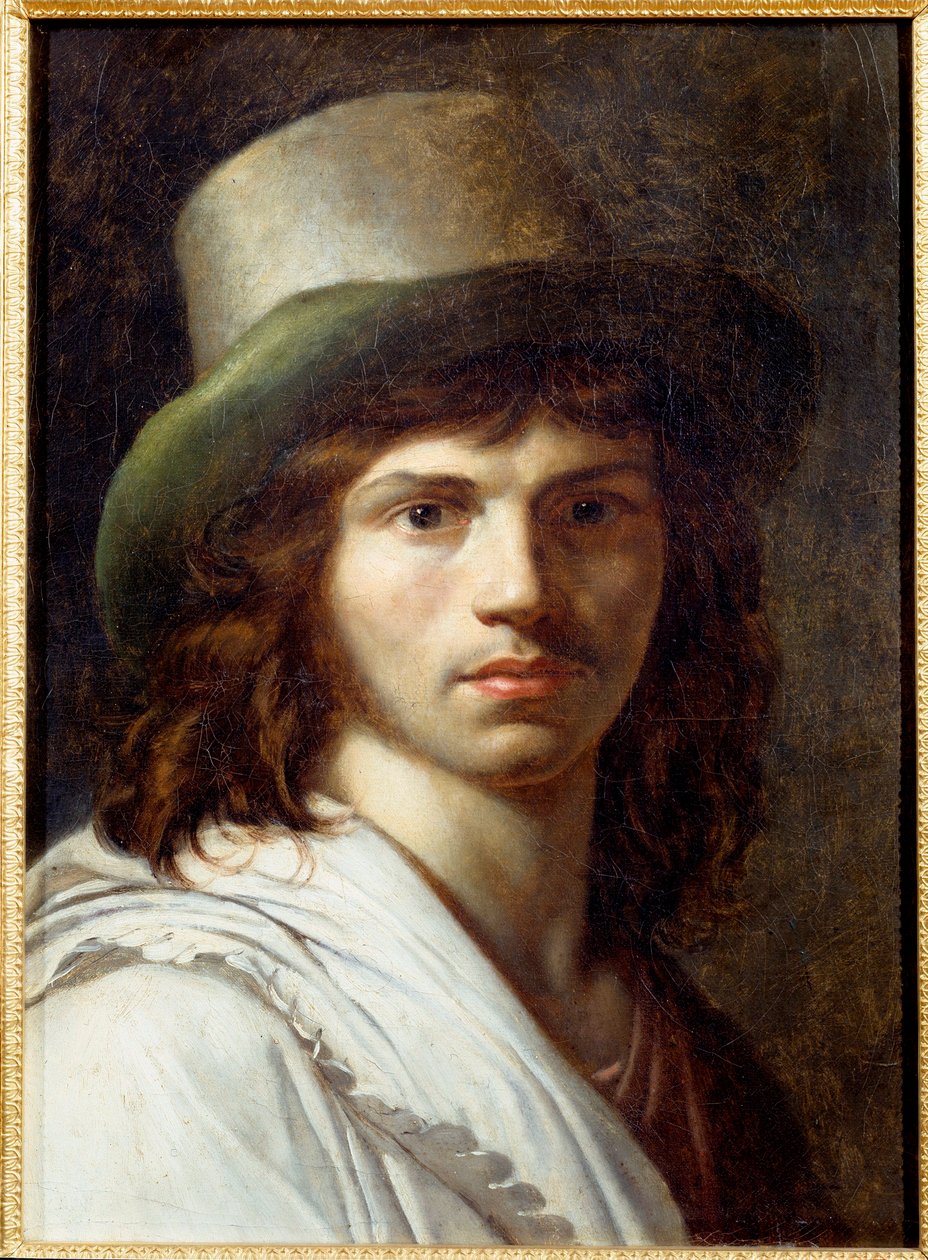 Autoportret malarstwa Anne Louis Girodet de Roucy-Trioson autorstwa Anne Louis Girodet de Roucy Trioson