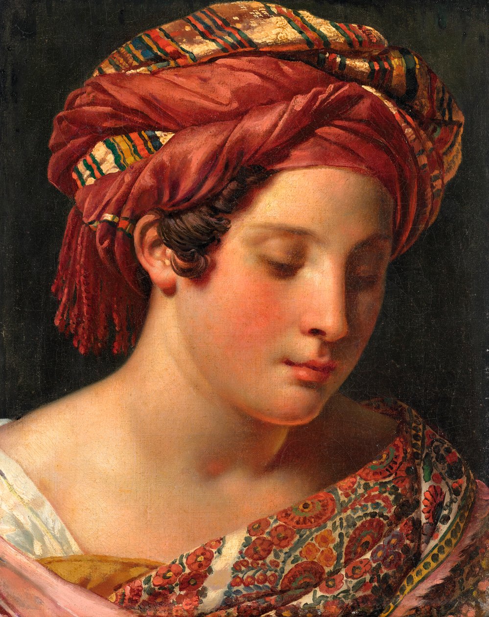 Odaliska autorstwa Anne Louis Girodet de Roussy Trioson