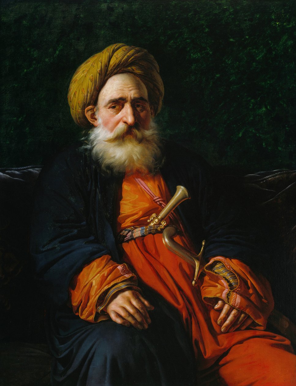 Portret Katchef Dahouth, Christian Mameluke, 1804. autorstwa Anne Louis Girodet de Roussy Trioson